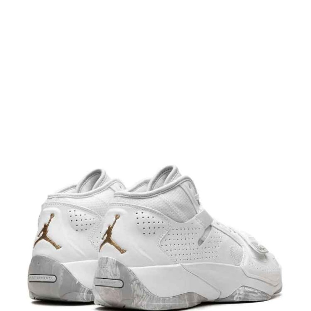 Women US 7 Jordan Zion 2 TB White Metallic Gold Basketba II &  (Men Size US 5.5) - Picture 3 of 8